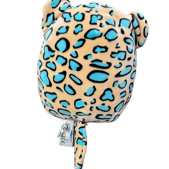 Squishmallows Plush Leopard Cheetah Liv Emanga Pillow Stuffed Animal Nursery 9” - Picture 5 of 9